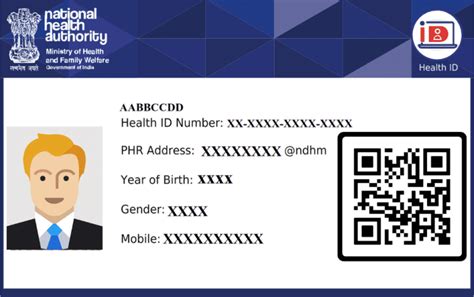 national health authority id card download.